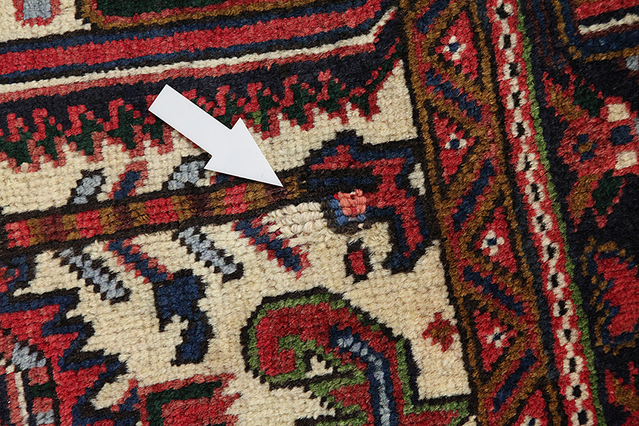 Heriz - Azari Persian Carpet 285x198 - Picture 8
