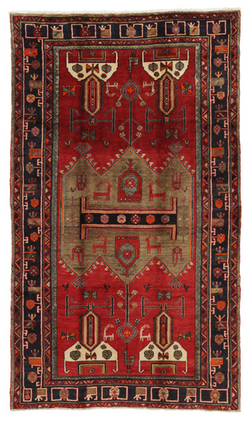Koliai - Kurdi Persian Carpet 266x154