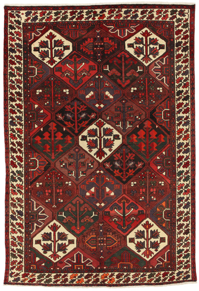 Bakhtiari Persian Carpet 296x205