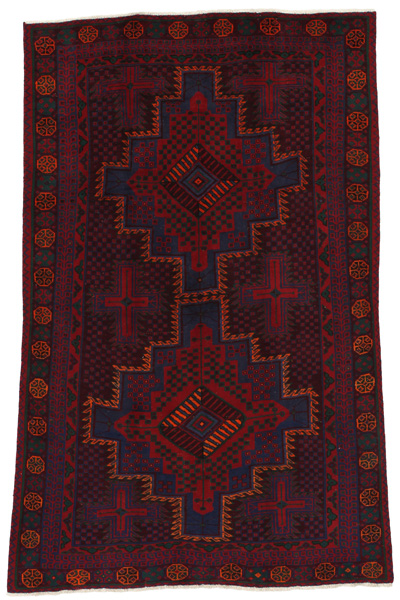 Afshar - Sirjan Persian Carpet 235x150