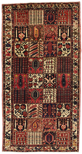 Bakhtiari - Garden Persian Carpet 320x167