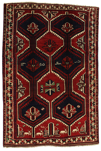 Bakhtiari - Qashqai Persian Carpet 307x208