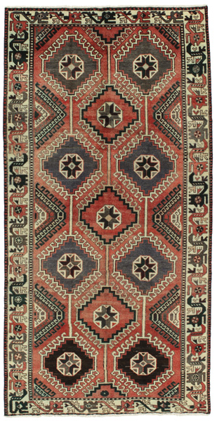 Bakhtiari Persian Carpet 305x153