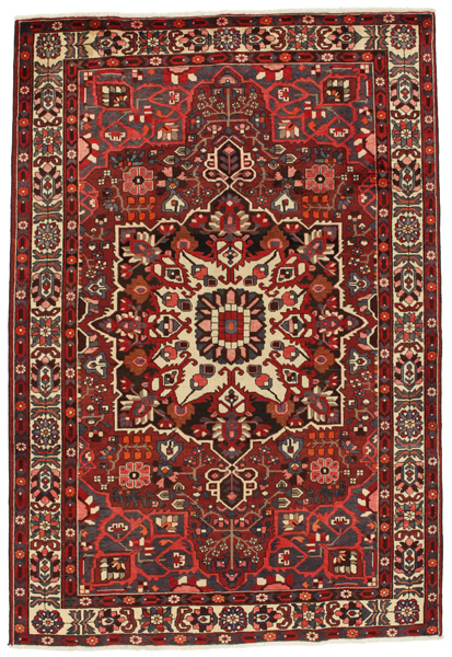 Bakhtiari Persian Carpet 303x206