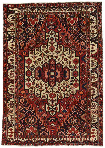 Bakhtiari Persian Carpet 308x216