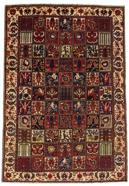 Bakhtiari - Garden Persian Carpet 304x214