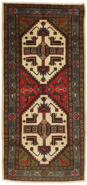 Koliai - Kurdi Persian Carpet 210x100