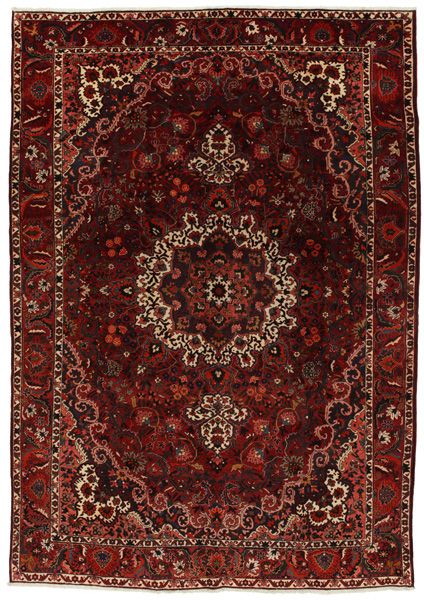 Bakhtiari - old Persian Carpet 362x253