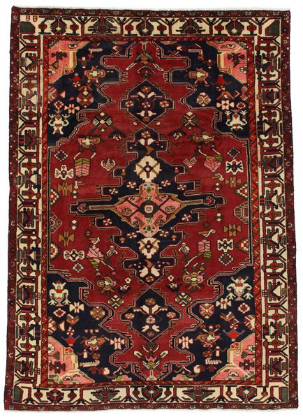 Bakhtiari - old Persian Carpet 288x205