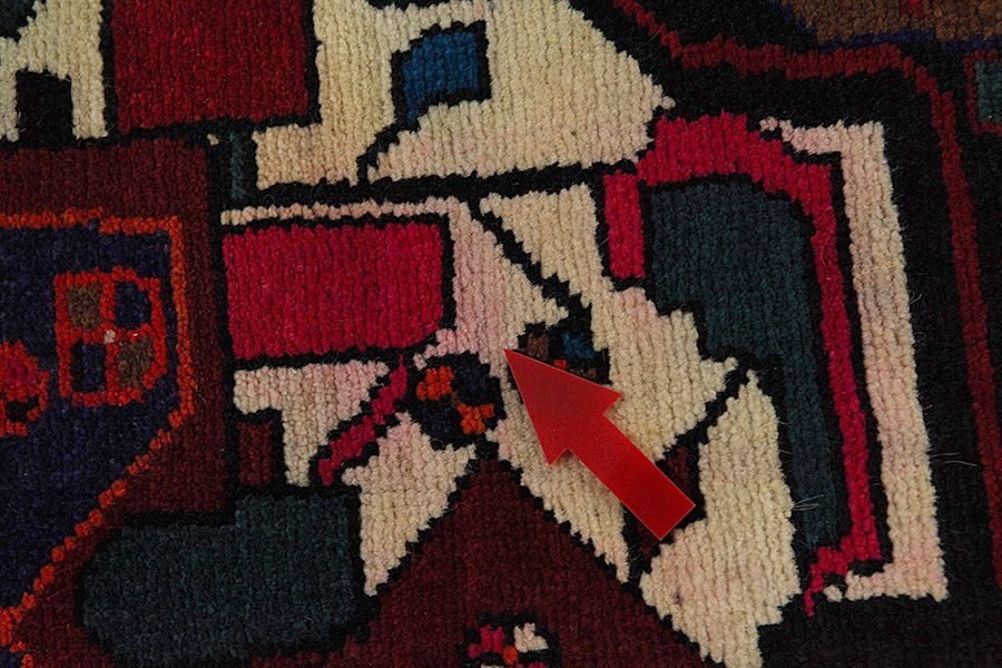 Nahavand - old Persian Carpet 286x150 - Picture 8