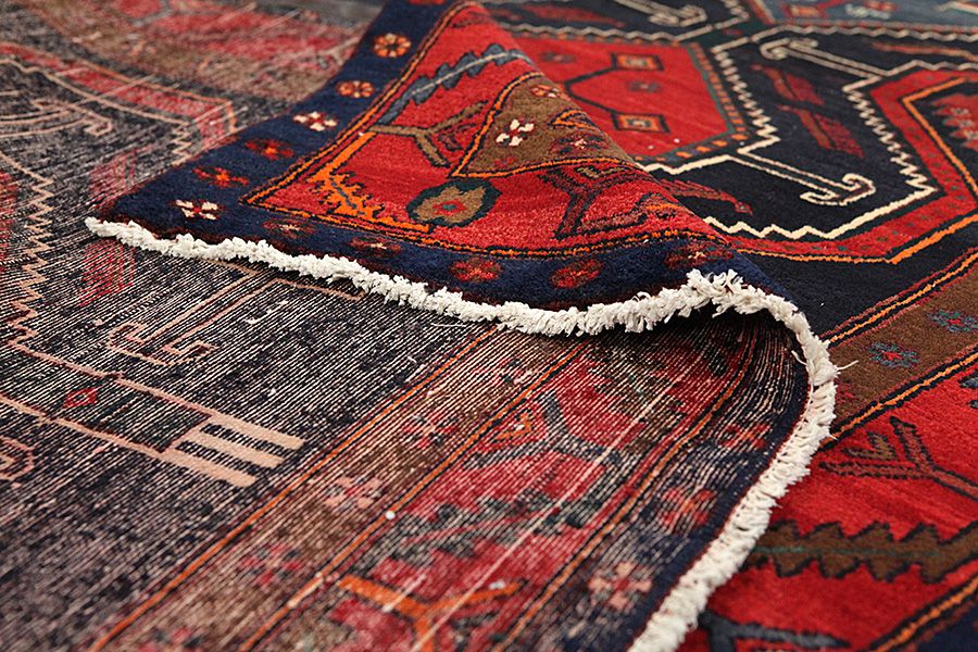 Enjelas - Hamadan Persian Carpet 350x150 - Picture 4
