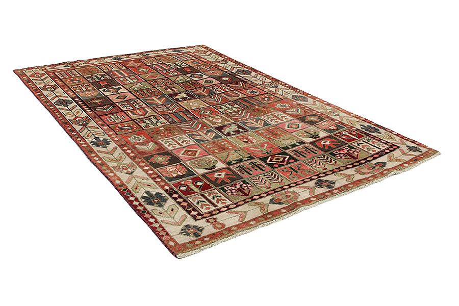 Bakhtiari - Garden Persian Carpet 294x197 - Picture 1