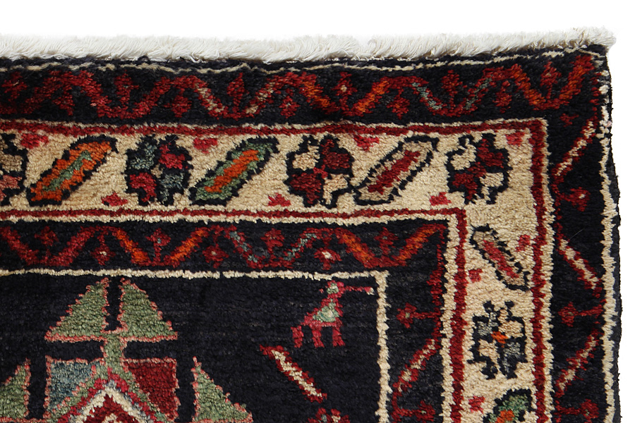 Qashqai Persian Carpet 217x140 - Picture 3