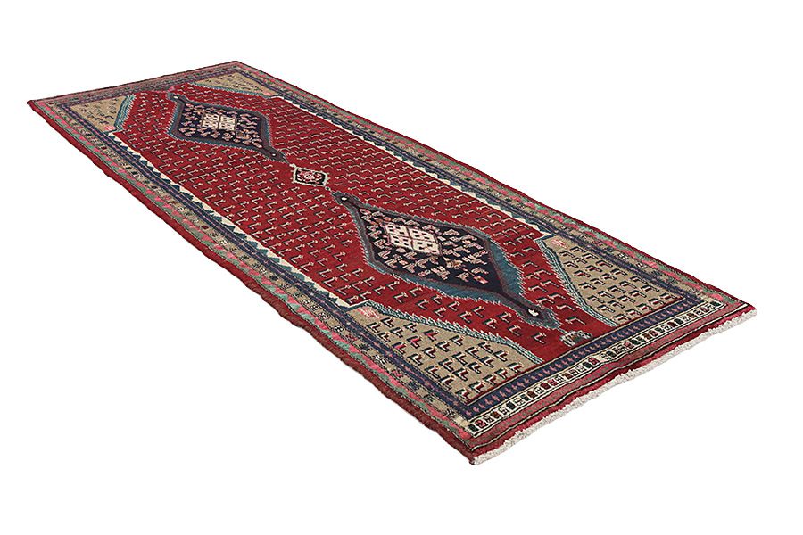 Enjelas - Hamadan Persian Carpet 298x108 - Picture 1