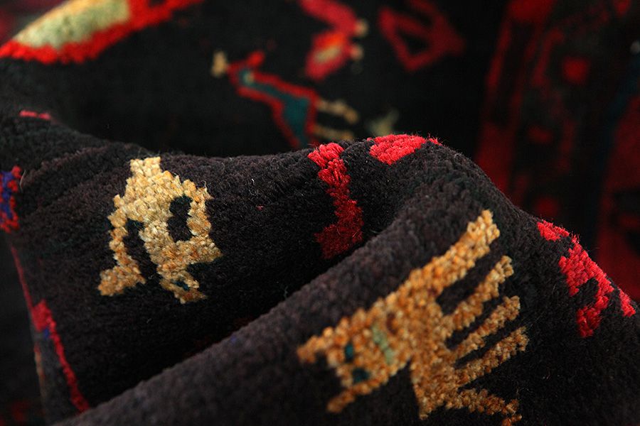 Koliai - Kurdi Persian Carpet 408x147 - Picture 6