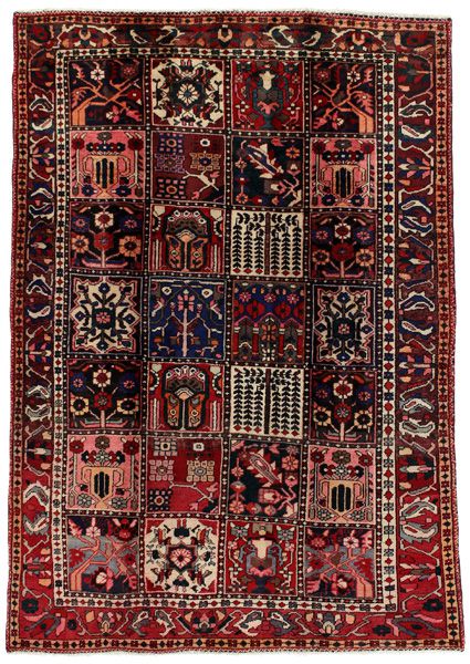 Bakhtiari Persian Carpet 223x157