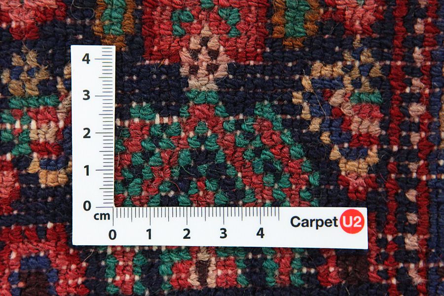 Senneh - Kurdi Persian Carpet 307x137 - Picture 3