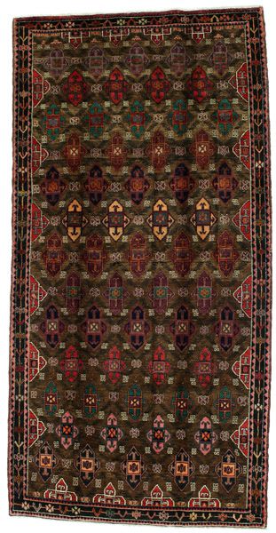 Bijar - Kurdi Persian Carpet 291x146