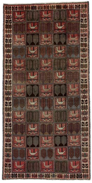 Bakhtiari Persian Carpet 288x142