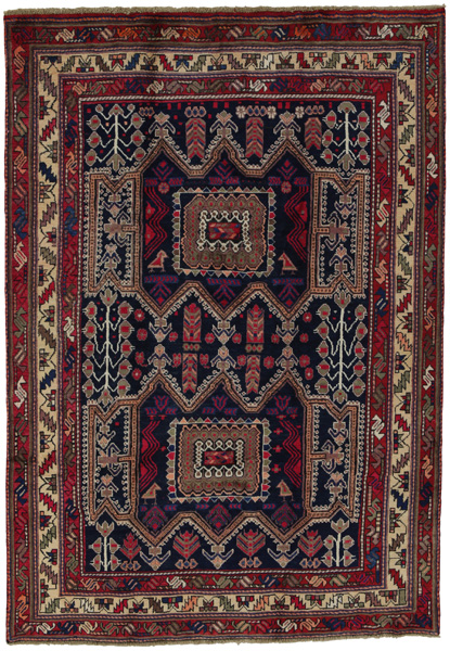 Afshar - Sirjan Persian Carpet 214x148