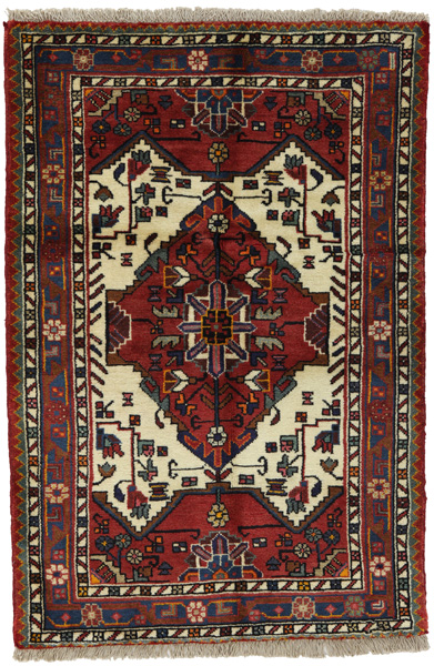 Tuyserkan - Hamadan Persian Carpet 135x90