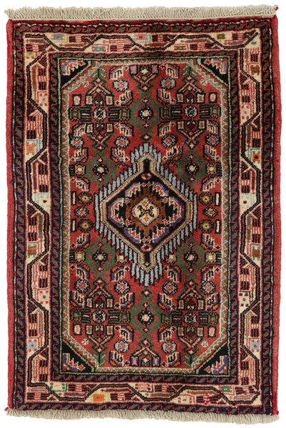 Enjelas - Hamadan Persian Carpet 95x67