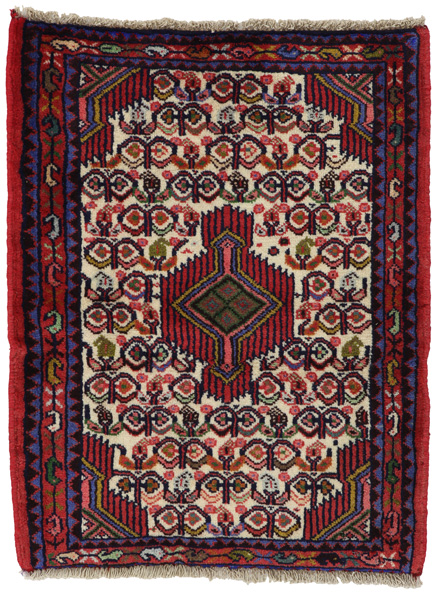Enjelas - Hamadan Persian Carpet 85x67