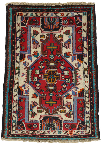 Nahavand - Hamadan Persian Carpet 80x57