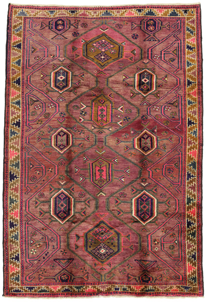 Gabbeh - Lori Persian Carpet 232x155
