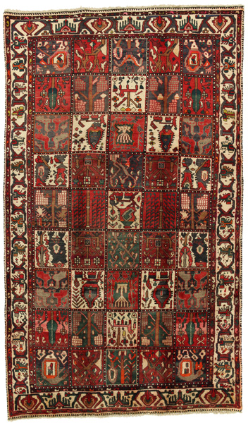 Bakhtiari Persian Carpet 273x165