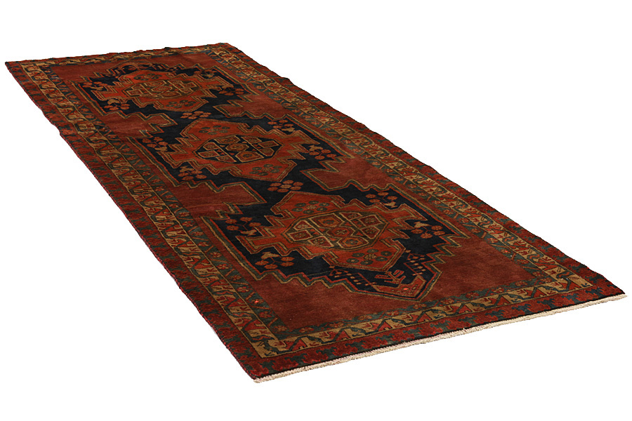 Heriz - Azari Persian Carpet 310x116 - Picture 1