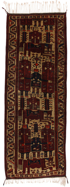 Lori - Bakhtiari Persian Carpet 370x140