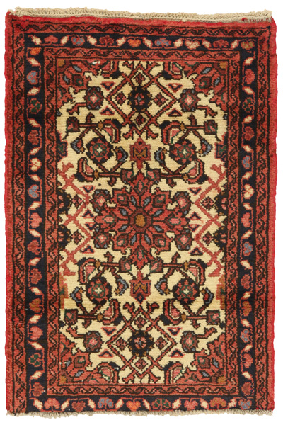Borchalou - Hamadan Persian Carpet 94x65