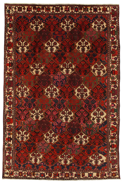 Bakhtiari Persian Carpet 291x195
