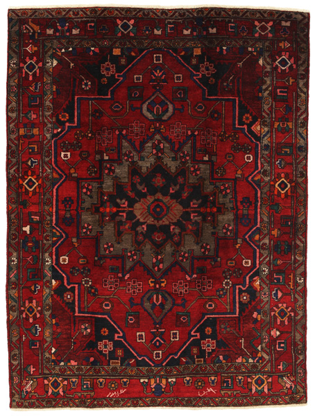 Bakhtiari Persian Carpet 213x162