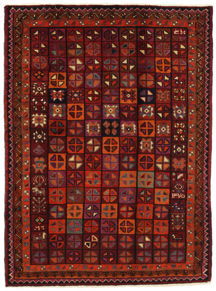 Bakhtiari - Lori Persian Carpet 194x145