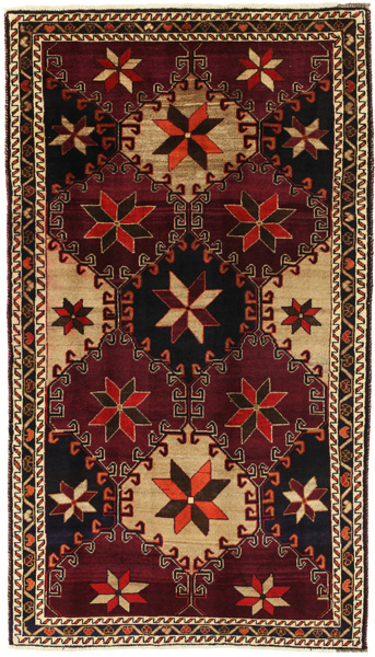 Gabbeh - Bakhtiari Persian Carpet 229x130