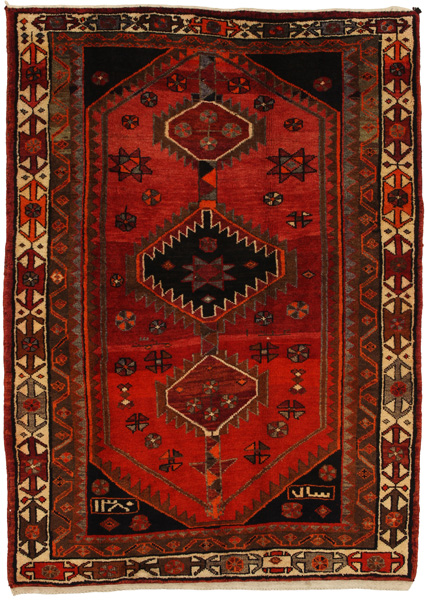 Lori - Bakhtiari Persian Carpet 214x154