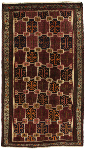 Lori - Bakhtiari Persian Carpet 232x133