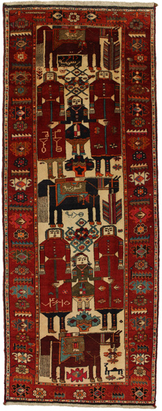Lori - Bakhtiari Persian Carpet 365x140