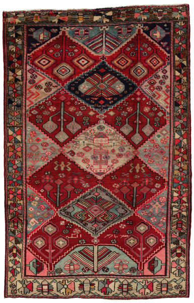 Bakhtiari - Lori Persian Carpet 276x178