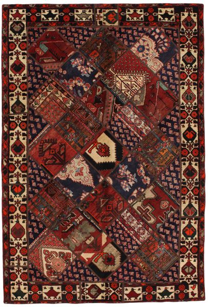 Patchwork Persian Carpet 254x171