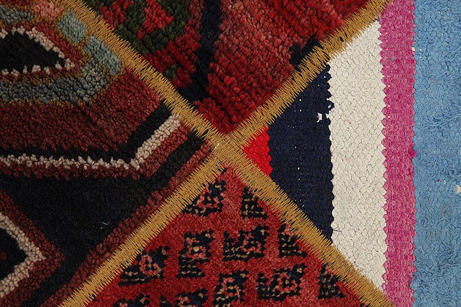 Patchwork Persian Carpet 256x168 - Picture 9