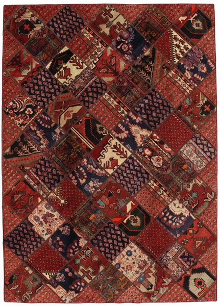 Patchwork Persian Carpet 300x215