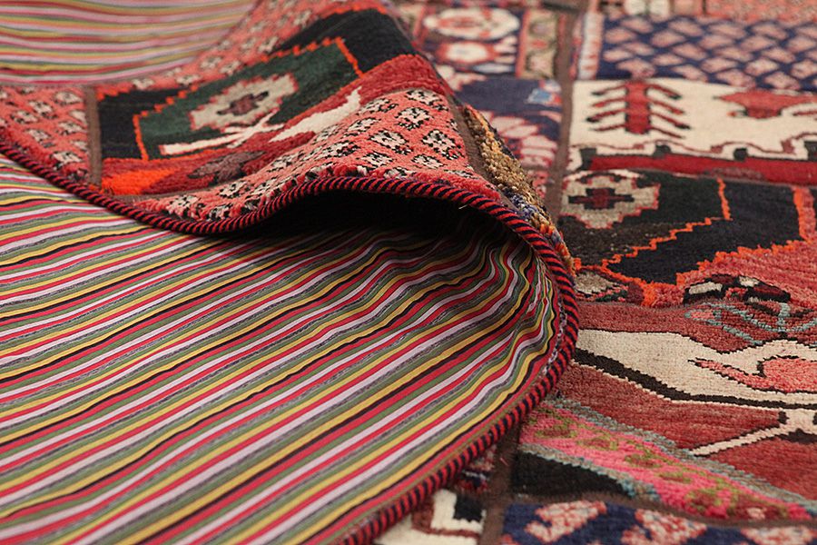 Patchwork Persian Carpet 300x215 - Picture 3