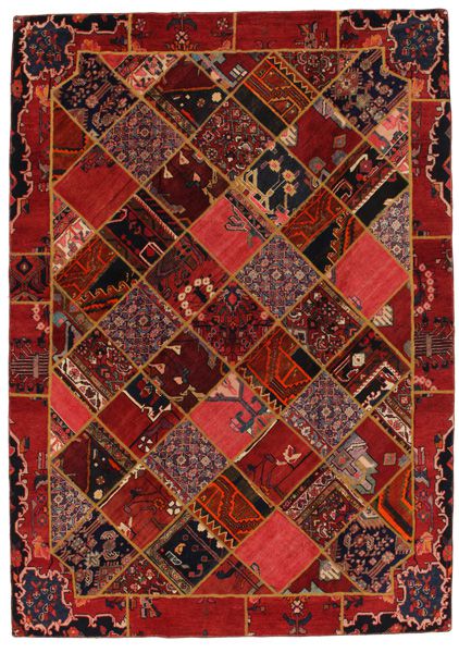 Patchwork Persian Carpet 301x213