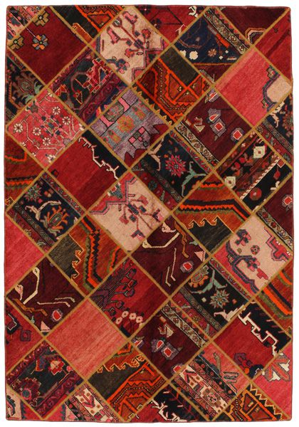 Patchwork Persian Carpet 217x149