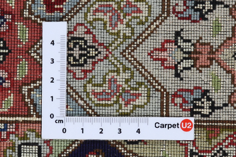 Tabriz Persian Carpet 206x200 - Picture 4
