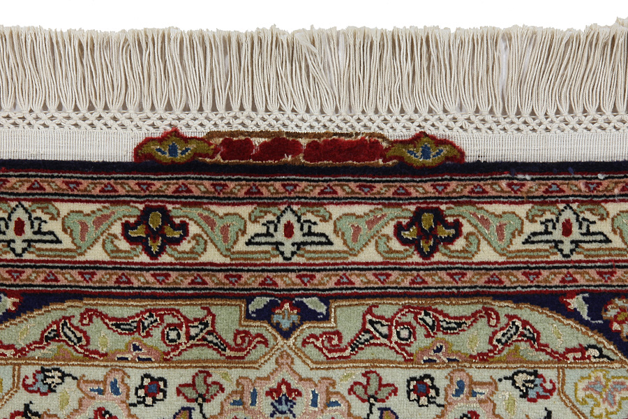 Tabriz Persian Carpet 206x200 - Picture 6