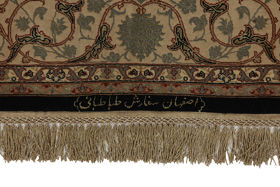 Isfahan Persian Carpet 195x127 - Picture 9